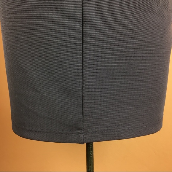 Vintage MaxMara Gray Draped Knit Dress - Small - Picture 11 of 13